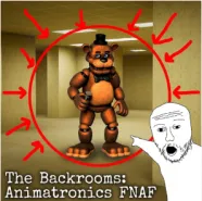 FNAF Freddy in The Backrooms